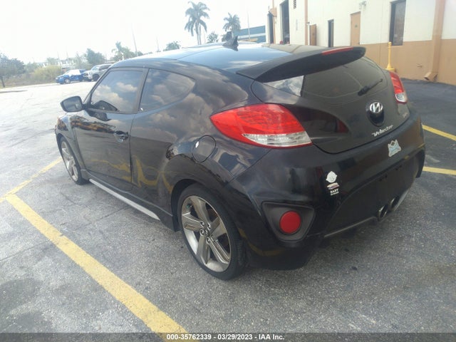 2013 Hyundai Veloster Turbo W/black Int მანქანა იყიდება აუქციონზე, vin: KMHTC6AE9DU132301, აუქციონის ნომერი: 35762339