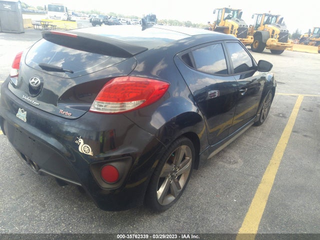 2013 Hyundai Veloster Turbo W/black Int მანქანა იყიდება აუქციონზე, vin: KMHTC6AE9DU132301, აუქციონის ნომერი: 35762339