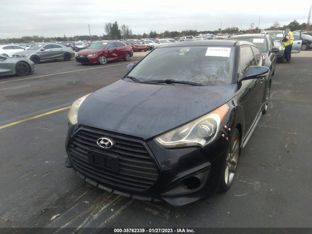 2013 Hyundai Veloster Turbo W/black Int მანქანა იყიდება აუქციონზე, vin: KMHTC6AE9DU132301, აუქციონის ნომერი: 35762339
