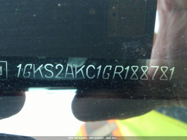 1GKS2AKC1GR188781 GMC YUKON SLE