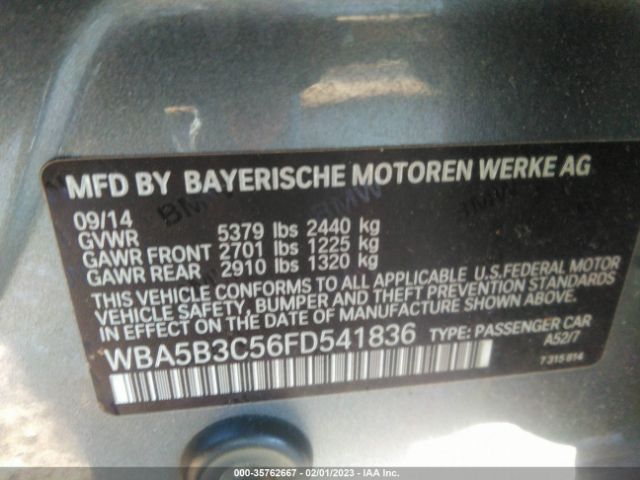 WBA5B3C56FD541836 BMW 5 Series 535i Xdrive