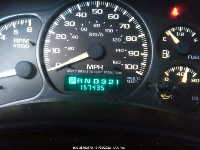 2001 CHEVROLET SILVERADO 1500 LT VIN: 1GCEC19T41Z324985