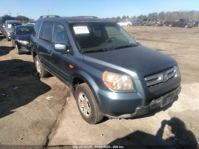 2008 HONDA PILOT VP VIN: 5FNYF28258B003265