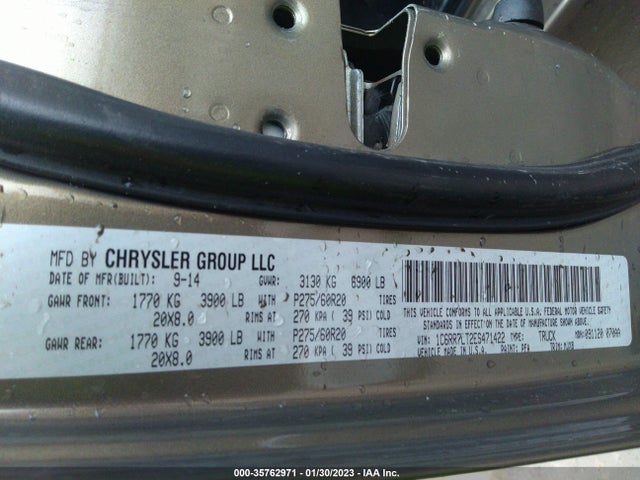 RAM 1500 Lone Star 2014 1C6RR7LT2ES471422 Image 11