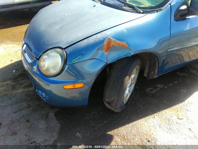 2003 DODGE NEON SXT VIN: 1B3ES56C13D126803