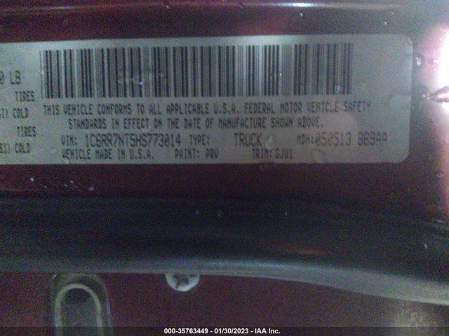 2017 Ram 1500, VIN: 1C6RR7NT5HS773014