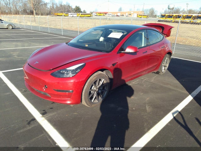 Tesla Model 3 Long Range 2022 5YJ3E1EB8NF236709 Image 2