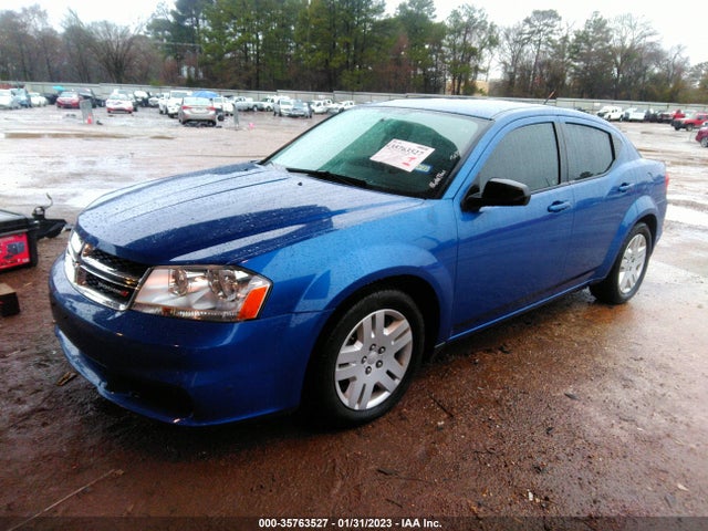 2013 DODGE AVENGER SE VIN: 1C3CDZAB4DN599584