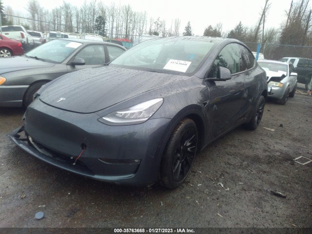 Tesla Model Y Long Range 2022 7SAYGDEE7NF451173 Image 2