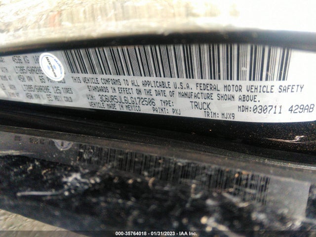 RAM 2500 Big Horn 2020 3C6UR5JL6LG172506 Image 11