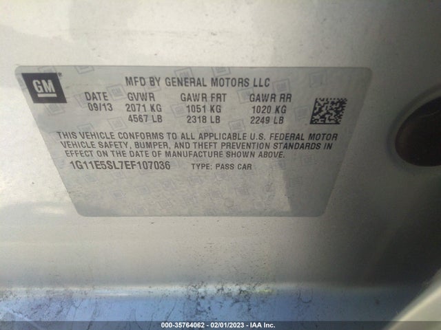Chevrolet lkw 2014 1G11E5SL7EF107036 Image 27