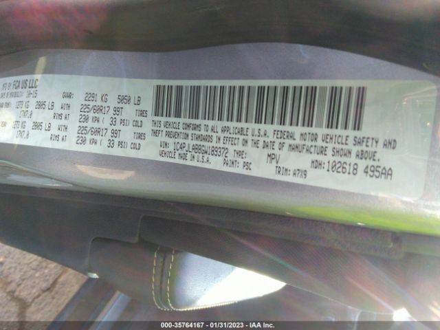 1C4PJLAB8GW189372 Jeep Cherokee Sport