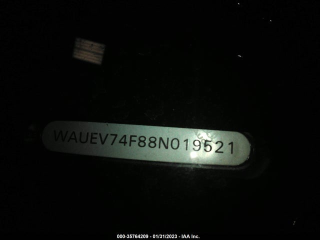 Audi A6 2008 WAUEV74F88N019521 Image 10
