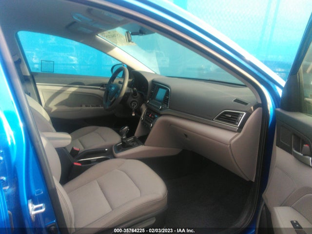 2018 HYUNDAI ELANTRA SEL VIN: 5NPD84LF6JH223567