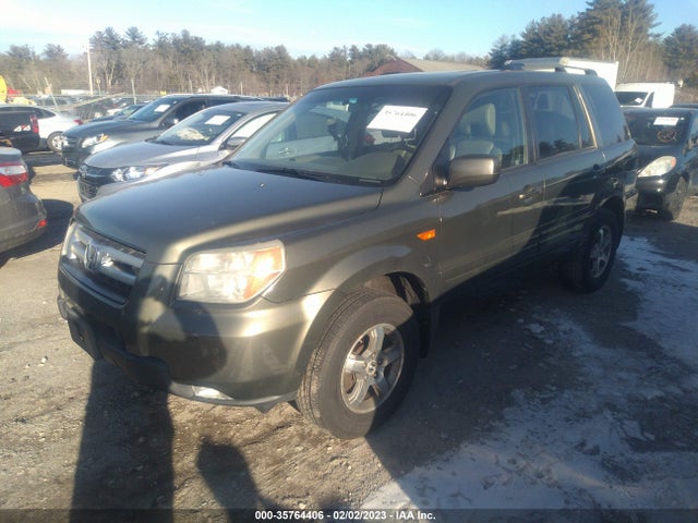 2006 HONDA PILOT EX-L WITH NAVI VIN: 2HKYF18756H506296