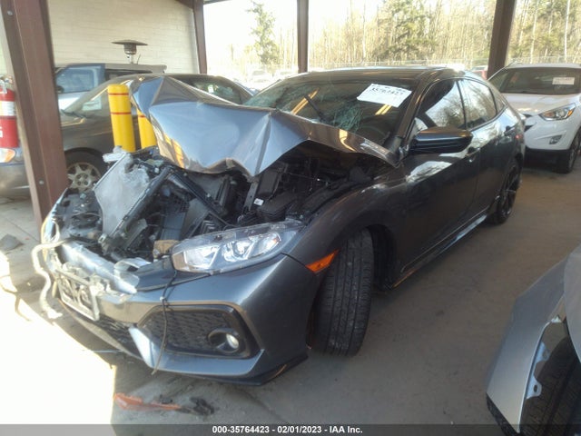 2017 HONDA CIVIC HATCHBACK SPORT VIN: SHHFK7H41HU409401