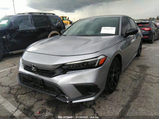 2022 HONDA CIVIC SEDAN SPORT VIN: 2HGFE2F54NH578651