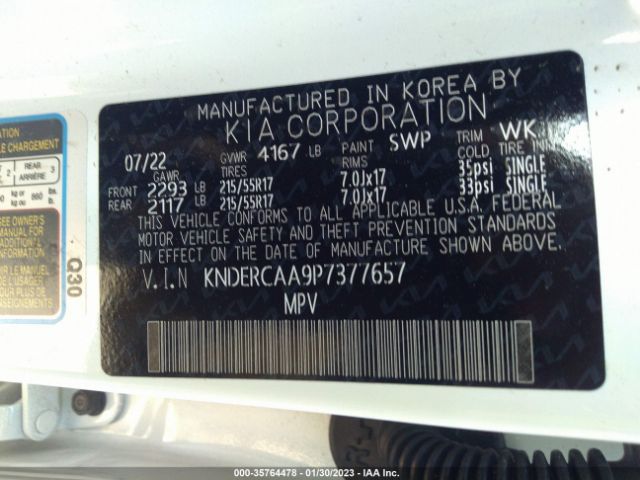 KNDERCAA9P7377657 KIA SELTOS EX