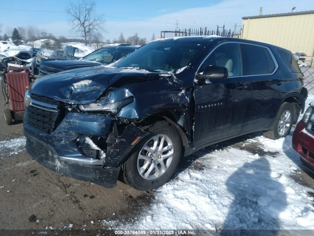 Chevrolet Traverse Ls 2022 1GNERFKWXNJ106691 Image 2