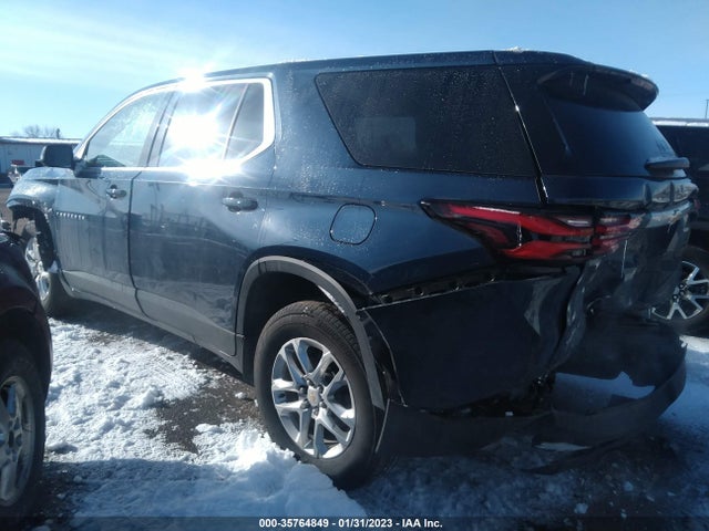 Chevrolet Traverse Ls 2022 1GNERFKWXNJ106691 Image 3