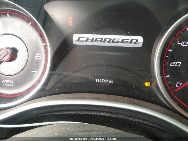 2016 DODGE CHARGER SXT VIN: 2C3CDXHGXGH266177