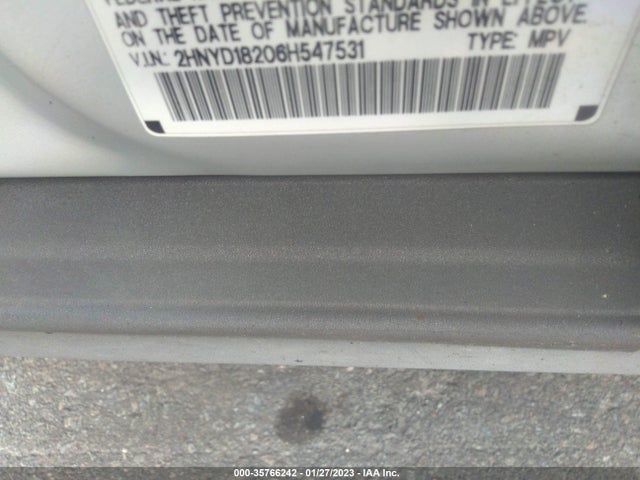 Acura MDX 2006 2HNYD18206H547531 Image 10