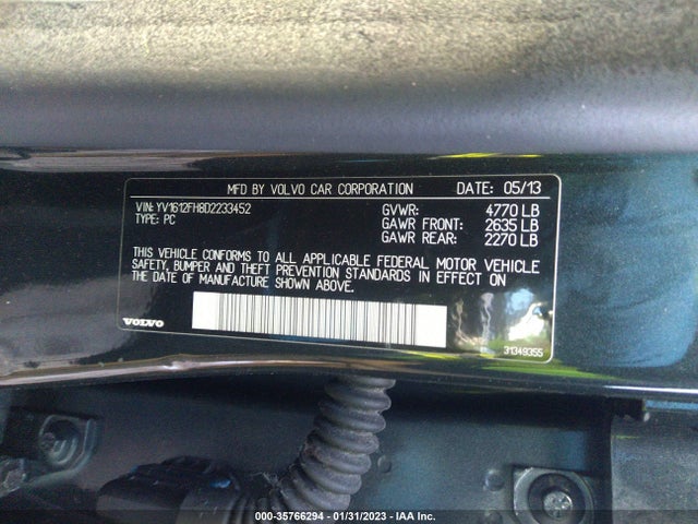 Volvo S60 2013 YV1612FH8D2233452 Image 10