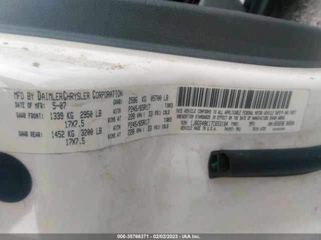 1J8GS48K17C653184 Jeep Grand Cherokee Laredo