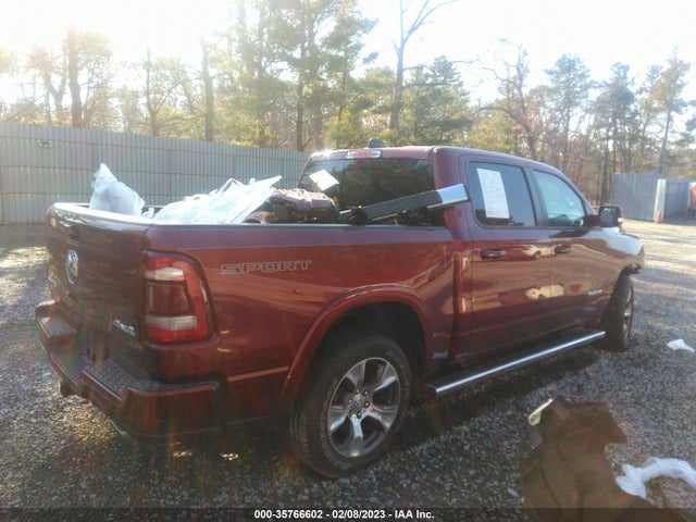 2020 RAM 1500 LARAMIE VIN: 1C6SRFJT2LN324267