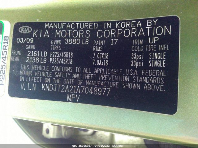 KNDJT2A21A7048977 KIA Soul !