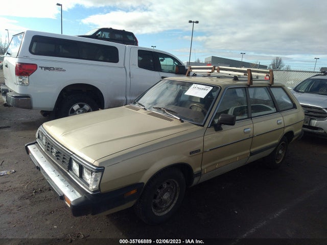 1984 SUBARU GL VIN: JF1AM43B7EB445477