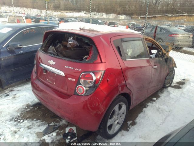 1G1JE6SB0E4114158 Chevrolet Sonic Ltz Auto