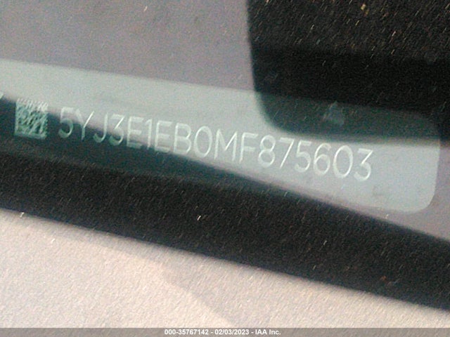 Tesla Model 3 Long Range 2021 5YJ3E1EB0MF875603 Image 10