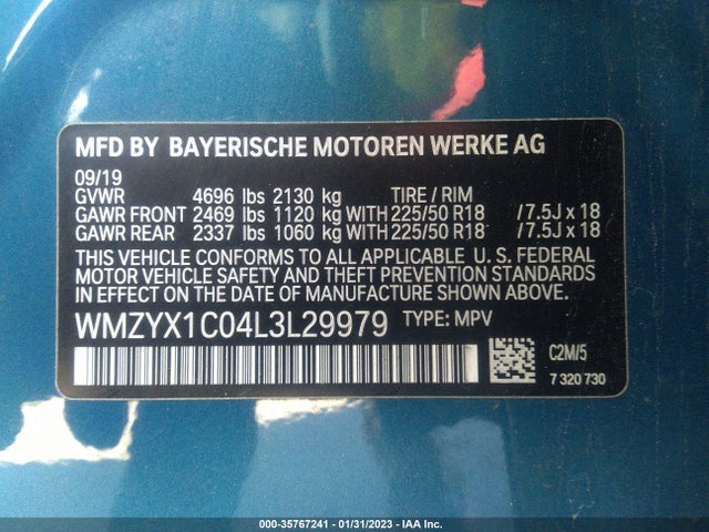 2020 Mini Countryman, VIN: WMZYX1C04L3L29979