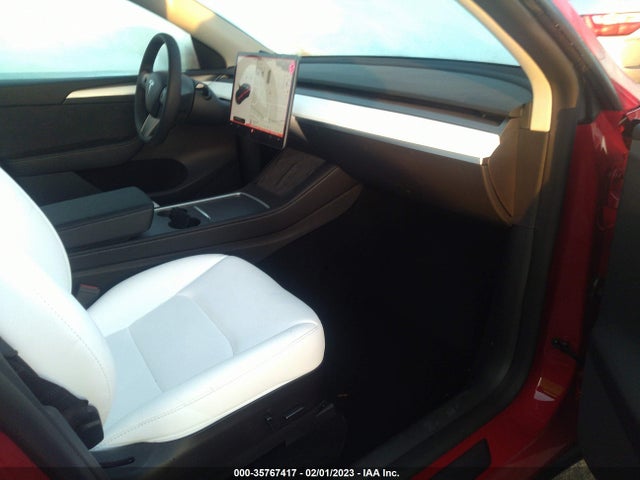 2022 TESLA MODEL Y LONG RANGE VIN: 7SAYGAEE5NF561458