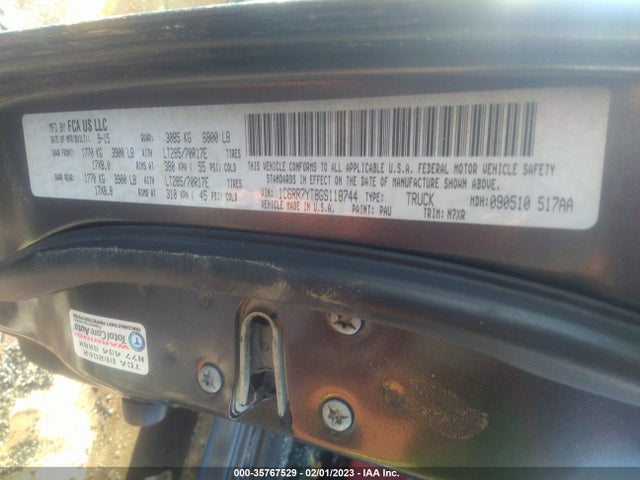 RAM 1500 Rebel 2016 1C6RR7YT8GS118744 Image 10