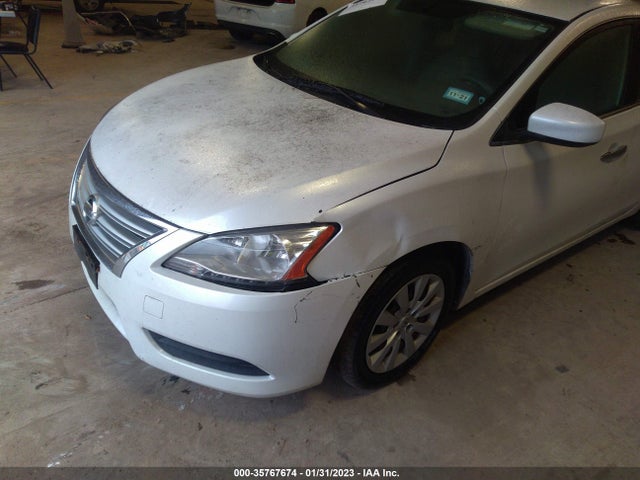 2013 NISSAN SENTRA S VIN: 3N1AB7AP9DL793636