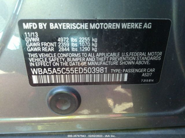 WBA5A5C55ED503981 BMW 5 Series 528i