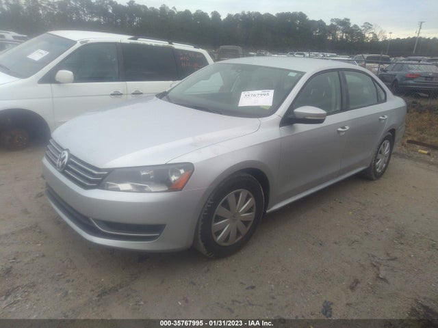 2013 VOLKSWAGEN PASSAT S VIN: 1VWAP7A39DC128188