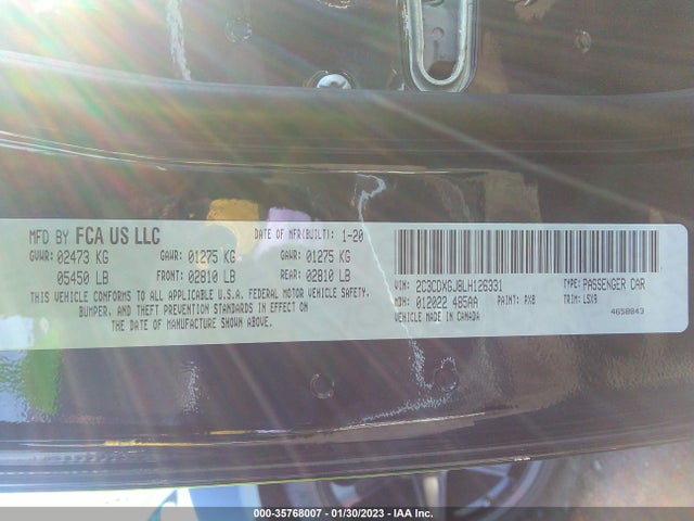 Dodge Charger Scat Pack 2020 2C3CDXGJ8LH126331 Image 9