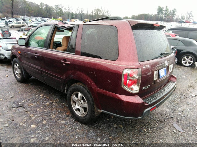 2007 HONDA PILOT EX VIN: 5FNYF28497B030145
