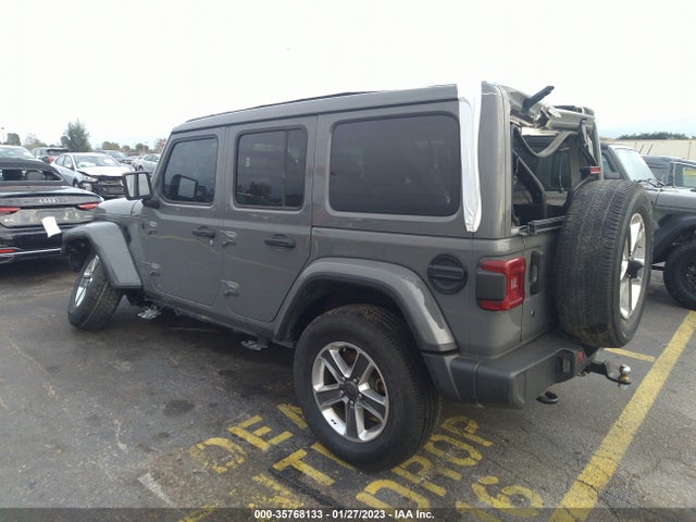 Jeep Wrangler Unlimited Sahara 2020 1C4HJXEN2LW243615 Image 3