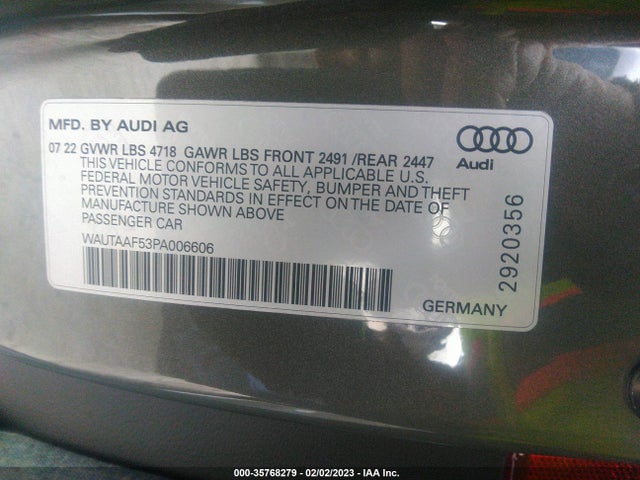 Audi A5 Coupe Premium Plus 45 Tfsi S Line Quattro S Tronic 2023 WAUTAAF53PA006606 Image 9