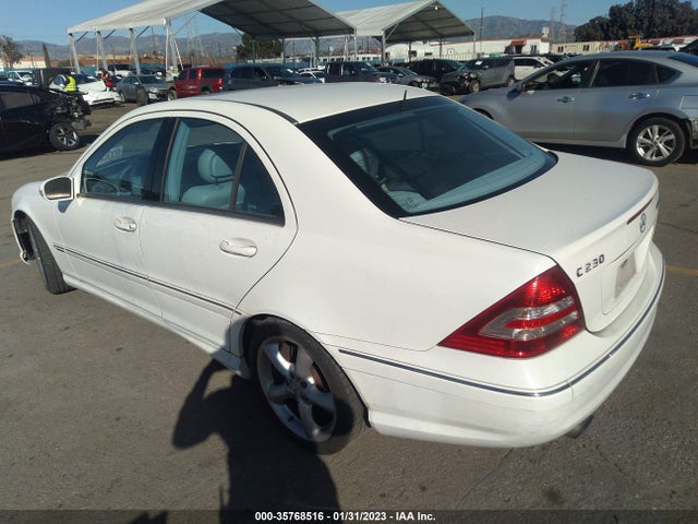 2005 MERCEDES-BENZ C-CLASS 1.8L VIN: WDBRF40J85F626856
