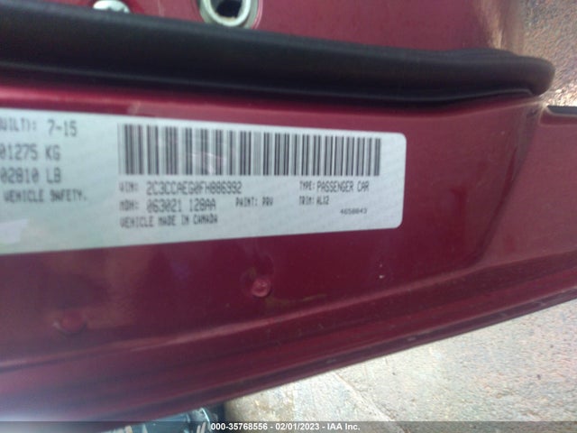 Chrysler 300 300c 2015 2C3CCAEG0FH886992 Image 9