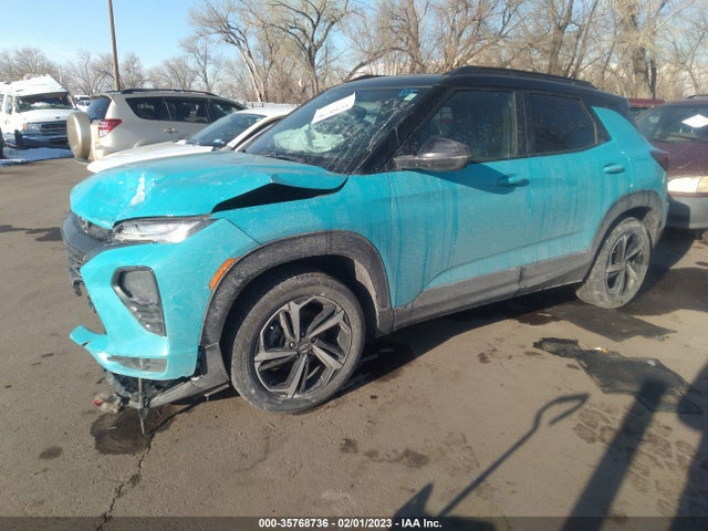 Chevrolet Trailblazer Rs 2021 KL79MUSL3MB159824 Image 2
