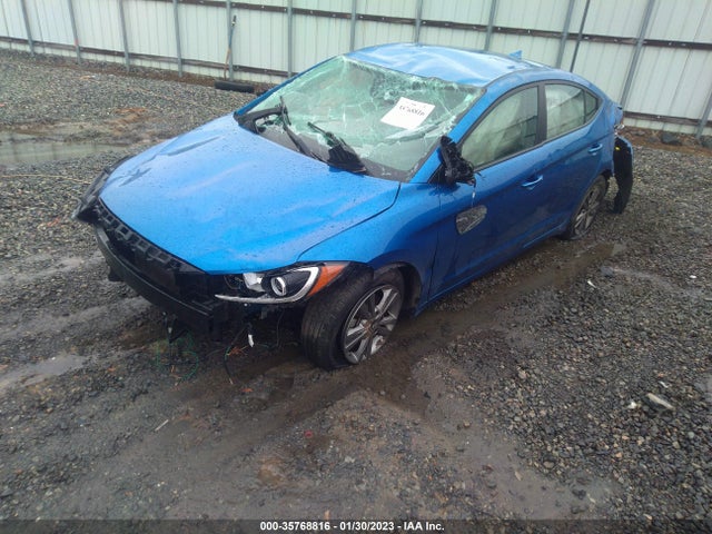 2018 HYUNDAI ELANTRA SEL VIN: 5NPD84LF0JH221913