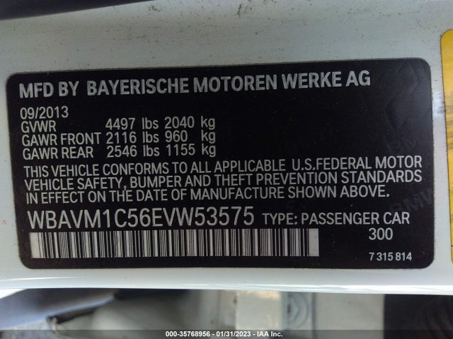 BMW X1 2014 WBAVM1C56EVW53575 Image 9