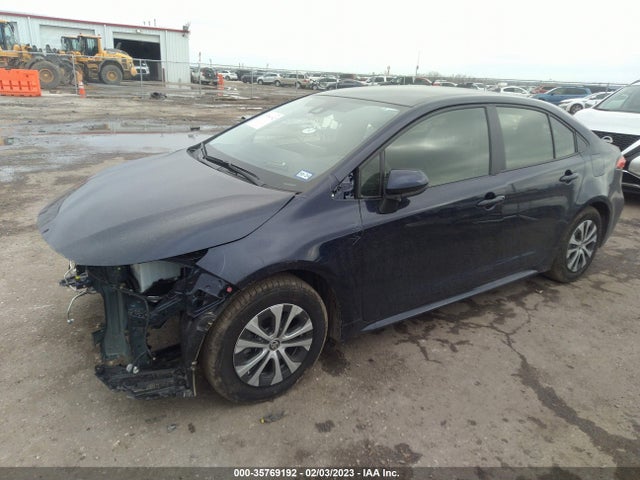 2022 TOYOTA COROLLA HYBRID LE VIN: JTDEAMDE4NJ062115