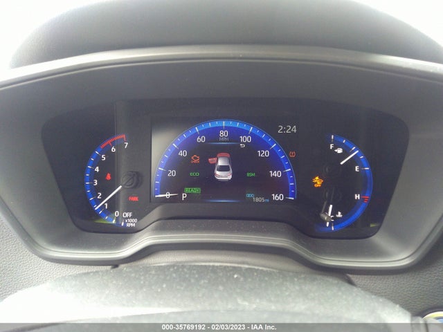 2022 TOYOTA COROLLA HYBRID LE VIN: JTDEAMDE4NJ062115